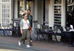 Amsterdam 10 april 2015
Alain Clark met zoontje en een vriendin op de grachten