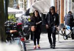 Amsterdam 30 april 2015
Carice v Houten met haar vriend Kees v Nieuwkerk op de cornelis schuytstraat