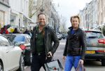Amsterdam 4 april 2015
Carlo Boszhard met zijn vriend Harold op de pc hooftstraat