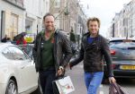 Amsterdam 4 april 2015
Carlo Boszhard met zijn vriend Harold op de pc hooftstraat