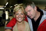 Schiphol 19 september 2005
Carolien Tensen vertrekt naar kilimajaro met  Titus Kramer.
Peter Smulders bv