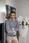Rotterdam 2 april 2015
Stylist Chiel Harten Torres in zijn huis / appartement