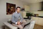 Rotterdam 2 april 2015
Stylist Chiel Harten Torres in zijn huis / appartement