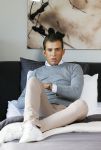 Rotterdam 2 april 2015
Stylist Chiel Harten Torres in zijn huis / appartement