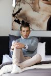 Rotterdam 2 april 2015
Stylist Chiel Harten Torres in zijn huis / appartement