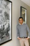Rotterdam 2 april 2015
Stylist Chiel Harten Torres in zijn huis / appartement
