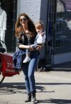 Amsterdam 14 april 2015  
Danie Bles met zoon op de cornelis schuytstraat