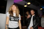 Rotterdam 9 april 2015
Fajah Lourens met haar nieuwe vriend bij de opening van de nieuwe zaak waar Winston Post de manager is in het Hilton Hotel.