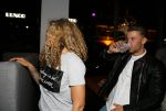 Rotterdam 9 april 2015
Fajah Lourens met haar nieuwe vriend bij de opening van de nieuwe zaak waar Winston Post de manager is in het Hilton Hotel.