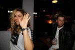 Rotterdam 9 april 2015
Fajah Lourens met haar nieuwe vriend bij de opening van de nieuwe zaak waar Winston Post de manager is in het Hilton Hotel.