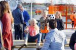 Volendam 15 april 2015
Het mini jan Smit stadion is vanavond geopend met een serie penaltie s van Henk Veerman en Robert Muhren op Jan Smit als keeper. Ook Liza Fem Emma en Senn waren aanwezen alsmede ome Cor