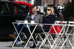 Amsterdam 8 april 2015
Frits Sissing met een kennis op terras.