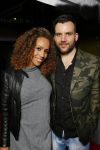 Amsterdam 1 april 2015
Premiere fast and Furious 7 in pathe arena.
Glennis Grace met vriend