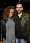 Amsterdam 1 april 2015
Premiere fast and Furious 7 in pathe arena.
Glennis Grace met vriend
