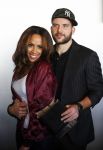 Amsterdam 9 april 2015
Presentatie cd/dvd ladies of soul met Glennis Grace Candy Dulfer Bergit Lewis Edsilia Rombley en Trijntje Oosterhuis. Jurgen raymann reikt ze uit . Glennis met vriend