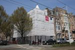 Amsterdam 10 april 2015    
In het oude pand van Mart Visser komt de nieuwe koffiezaak Blushing van Gordon