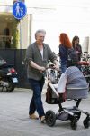 Amsterdam 10 april 2015
Hajo Bruins met zijn dochter op de pc hooftstraat