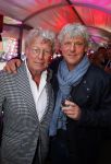 Amsterdam 11 april 2015  
Presentatie boek en 70e verjaardag van Joop Braakhekke bij le Garage. Zijn moeder van 104 jaar oud was aanwezig. jan des Bouvrie met Monique en Benny Garcia