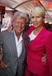 Amsterdam 11 april 2015  
Presentatie boek en 70e verjaardag van Joop Braakhekke bij le Garage. Zijn moeder van 104 jaar oud was aanwezig. jan des Bouvrie met Monique en Benny Garcia