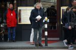Amsterdam 28 april 2015
Johan Derksen op straat in Amsterdam.