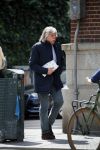 Amsterdam 28 april 2015
Johan Derksen op straat in Amsterdam.