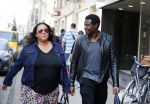 Amsterdam 10 april 2015
John Williams met vriendin op de pc hooftstraat