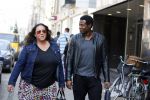 Amsterdam 10 april 2015
John Williams met vriendin op de pc hooftstraat