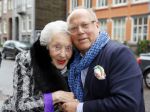 Amsterdam 11 april 2015  
Presentatie boek en 70e verjaardag van Joop Braakhekke bij le Garage. Zijn moeder van 104 jaar oud was aanwezig.