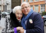 Amsterdam 11 april 2015  
Presentatie boek en 70e verjaardag van Joop Braakhekke bij le Garage. Zijn moeder van 104 jaar oud was aanwezig.