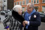 Amsterdam 11 april 2015  
Presentatie boek en 70e verjaardag van Joop Braakhekke bij le Garage. Zijn moeder van 104 jaar oud was aanwezig.
