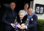 Amsterdam 11 april 2015  
Presentatie boek en 70e verjaardag van Joop Braakhekke bij le Garage. Zijn moeder van 104 jaar oud was aanwezig.