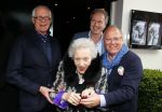 Amsterdam 11 april 2015  
Presentatie boek en 70e verjaardag van Joop Braakhekke bij le Garage. Zijn moeder van 104 jaar oud was aanwezig.