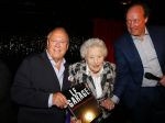 Amsterdam 11 april 2015  
Presentatie boek en 70e verjaardag van Joop Braakhekke bij le Garage. Zijn moeder van 104 jaar oud was aanwezig.