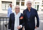 Amsterdam 12 april 2015
Premiere sunshine boys in het nieuwe de la mar theater. Joop Braakhekke met partner Wim