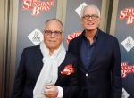 Amsterdam 12 april 2015
Premiere sunshine boys in het nieuwe de la mar theater. Joop Braakhekke met partner Wim