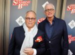 Amsterdam 12 april 2015
Premiere sunshine boys in het nieuwe de la mar theater. Joop Braakhekke met partner Wim