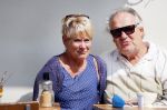 Amsterdam 23 en 24 april 2015
Puck Croiset (met kleindochter) en Jules Croiset op terras