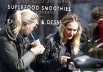 Amsterdam 8 april 2015
Kimberly Klaver met een vriendin op een terras