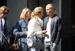 Amsterdam 30 april 2015  
Koen Verweij met (een) vriendin in zijn bmw cabrio en op straat