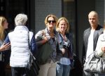 Amsterdam 30 april 2015  
Koen Verweij met (een) vriendin in zijn bmw cabrio en op straat