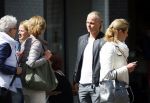 Amsterdam 30 april 2015  
Koen Verweij met (een) vriendin in zijn bmw cabrio en op straat