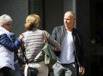 Amsterdam 30 april 2015  
Koen Verweij met (een) vriendin in zijn bmw cabrio en op straat