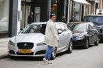 Amsterdam 8 april 2015
Kristina Bozilovic met haar jaguar op de pc hooftstraat