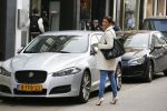 Amsterdam 8 april 2015
Kristina Bozilovic met haar jaguar op de pc hooftstraat