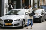 Amsterdam 8 april 2015
Kristina Bozilovic met haar jaguar op de pc hooftstraat