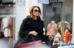 Amsterdam 28 april 2015
Wendy v Dijk en Leontine Borsato op de pc hooftstraat.