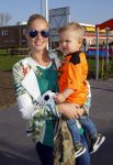 Volendam 15 april 2015
Het mini jan Smit stadion is vanavond geopend met een serie penaltie s van Henk Veerman en Robert Muhren op Jan Smit als keeper. Ook Liza Fem Emma en Senn waren aanwezen alsmede ome Cor