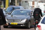 Amsterdam 7 april 2015
Louis v Dijk in de auto op de cornelis schuytstraat