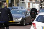 Amsterdam 7 april 2015
Louis v Dijk in de auto op de cornelis schuytstraat