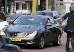 Amsterdam 7 april 2015
Louis v Dijk in de auto op de cornelis schuytstraat